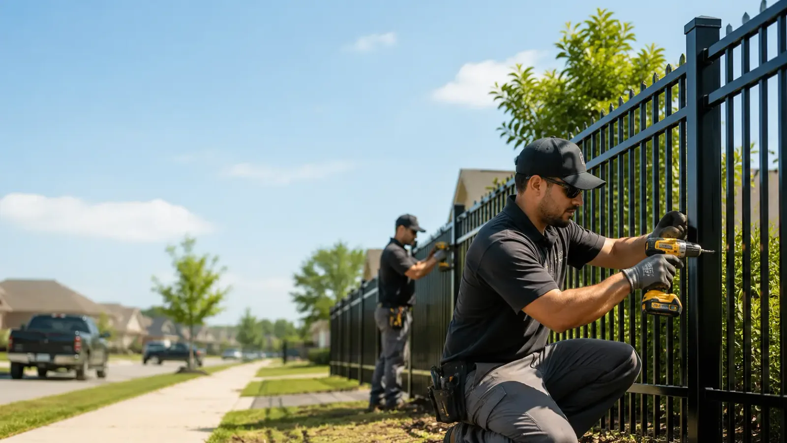 Metal Fence Installation in Erie, MI